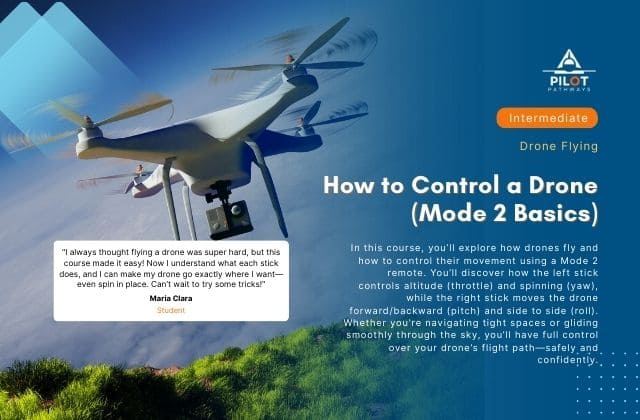How to Control a Drone (Mode 2 Basics)